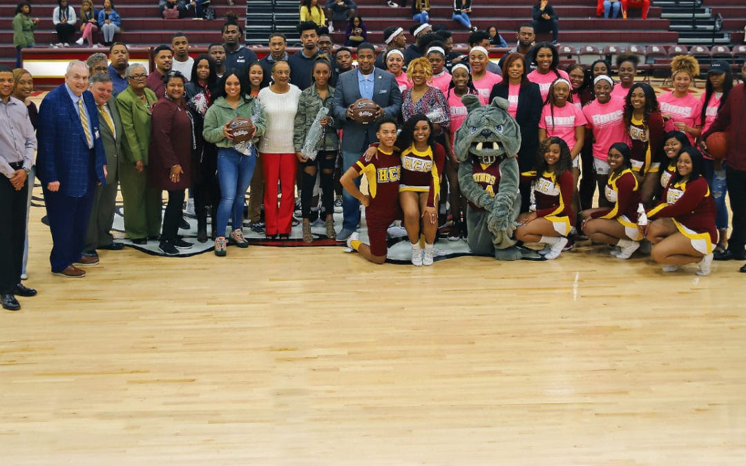 Hoops court named after longtime coach, mentor